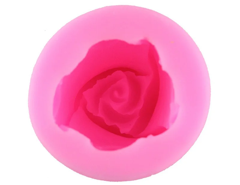 3D цветок розы ручной работы мыло формы соль резные свечи силиконовые формы украшения торта выпечки помадка Шоколадные глиняные формы для конфет