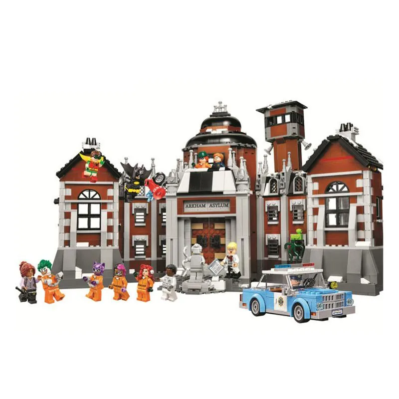 

Bela 10741 Veritable Serie Arkham Asylum Robin Building Block 1743 Pcs Briques Compatible Avec 07055 Batman Film 70912