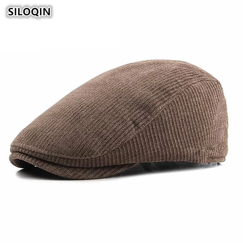 

SILOQIN Adjustable Autumn And Winter New Style Berets Snapback Leisure Tourism Motion Gorras Hat Man's Cap Casquettes