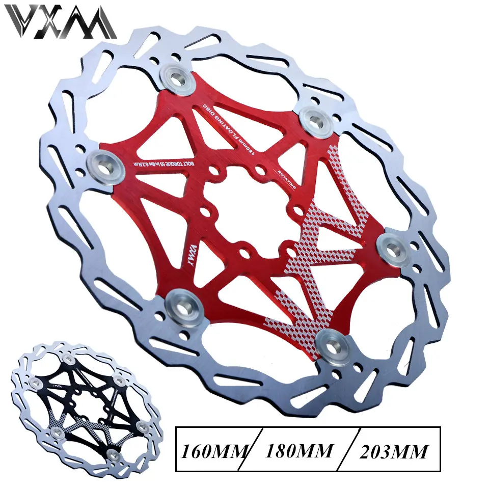 

VXM Bicycle Disc Brake MTB DH Brake Float Floating Disc Rotors 160mm/180mm/203mm Hydreaulic brake Pad Float Rotors Bicycle Parts