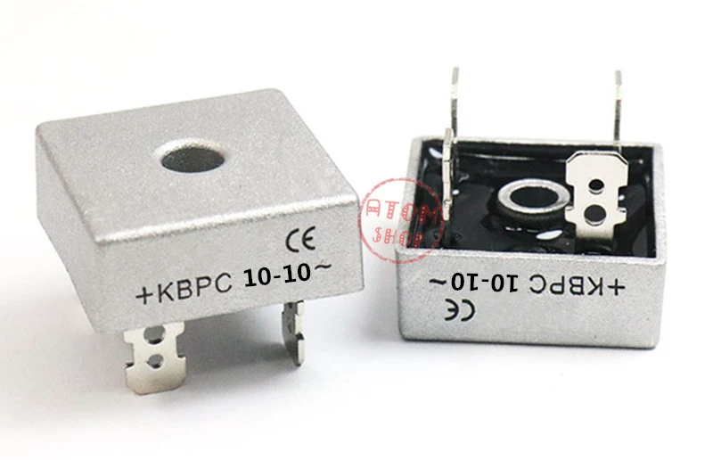 KBPC1010 bridge rectifier max.1000V 10A often used with Transformers