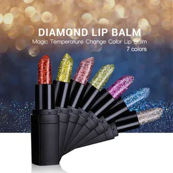 

2018 Hot Magic Temperature Change Color Lip Stick Waterproof Long Lasting Moisturizer Shiny Glitter Lipstick Cosmetic