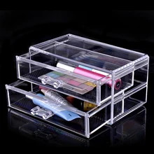 Clear Makeup Organizer Cosmetic Acrylic makeup storage Case Display Box Jewelry Storage Holder No.10053 цена Clear Makeup Organizer Cosmetic Acrylic makeup storage Case Display Box Jewelry Storage Holder No.10053 цены онлайн