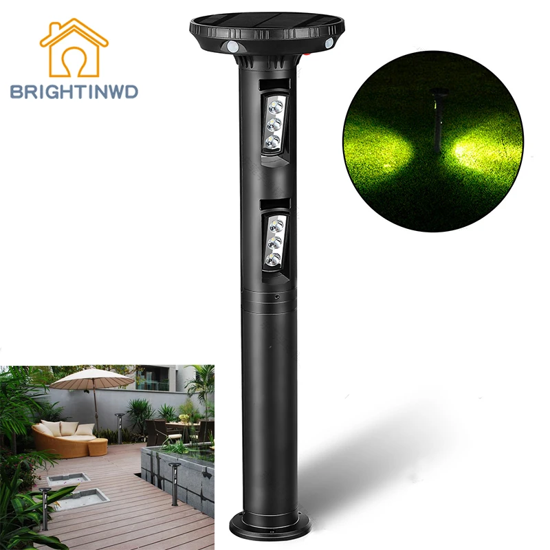 

LED Solar Light 280LM Multi-angle Waterproof Outdoor Lawn Lighting With Motion Sensor For Garden Landscape Lights IP65