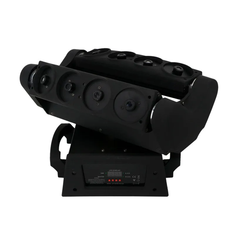 AUCD 8 глаз RGB движущаяся головка DMX главный ведомый паук луч проектор лазерные огни