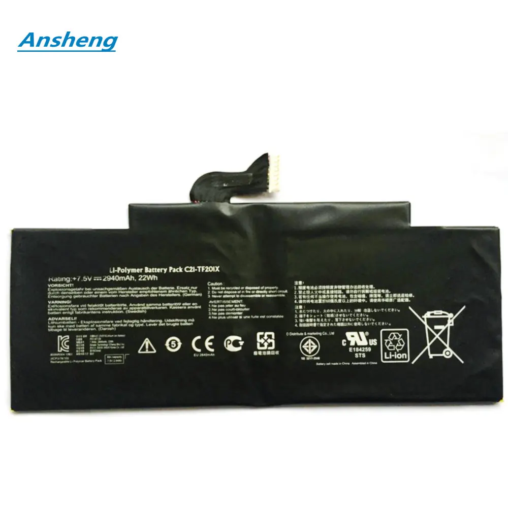 

Original High Quality C21-TF201X 2940mAh Battery For Asus Battery Transformer Pad TF300 TF300T TF300TG TF300TL