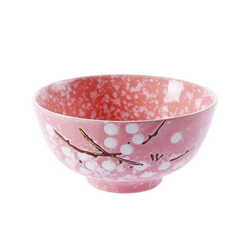 1 шт. подглазурная керамическая чаша в японском стиле, креативная домашняя чаша для детского риса