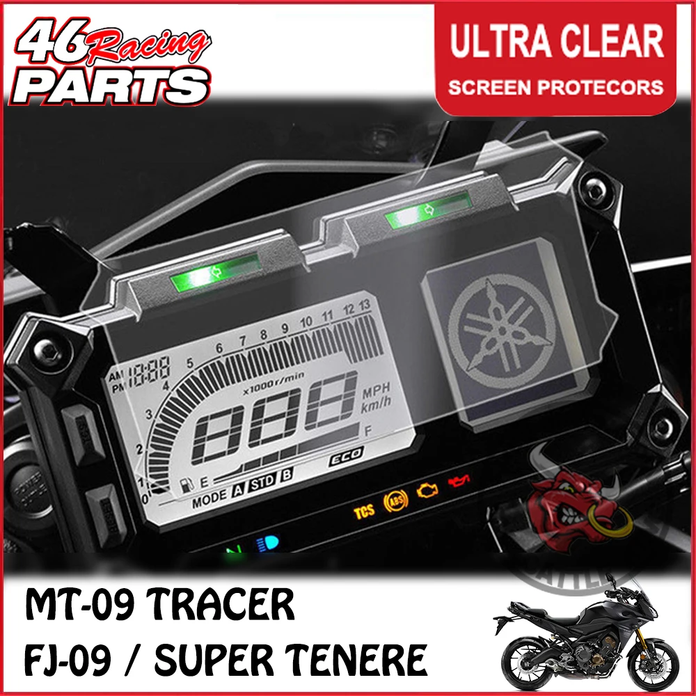 

For Yamaha MT-09 FJ/MT 09 MT09 TRACER FJ-09 SUPER TENERE Accessories Cluster Scratch Cluster Screen Protection Film Protector