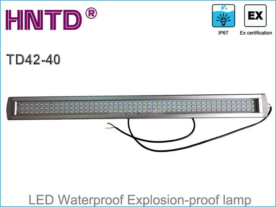 HNTD 40 W AC 110 V/220 V светодиодный свет работы взрывозащищенные Водонепроницаемый IP67 TD42 светодиодный Панель свет ЧПУ Инструменты для освещения