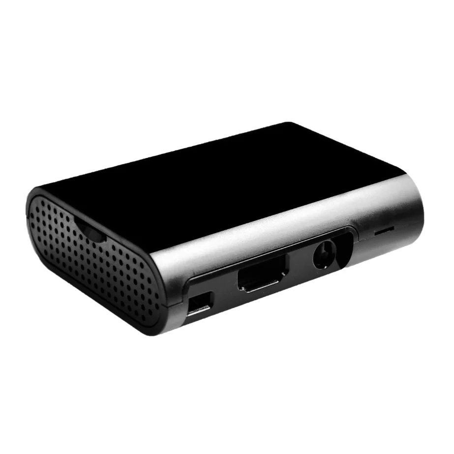 Чехол для Raspberry Pi 3 Модель B Plus & 2 черный корпус Коробка ABS чехол Pi|Интегральные