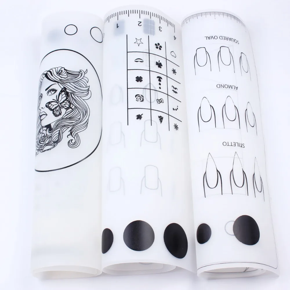 

Finger Angel 1Pcs 40*30cm Nail Art Stamping Mat Water Marble Maker Silicone Table Cover Protector Nail Art Tools