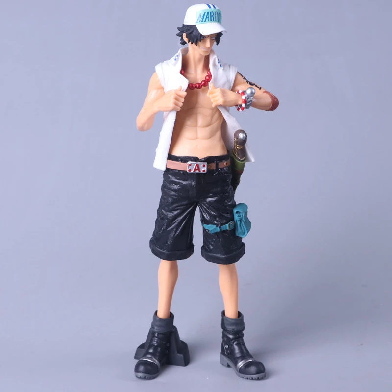Pvc Jamma Anime One Piece Marine Ace Action Figure King Of Artist The Portgas D Ace 2 Model Toy 27cm Collectibles Gift King Of Artist Ace Action Figureaction Figure Aliexpress