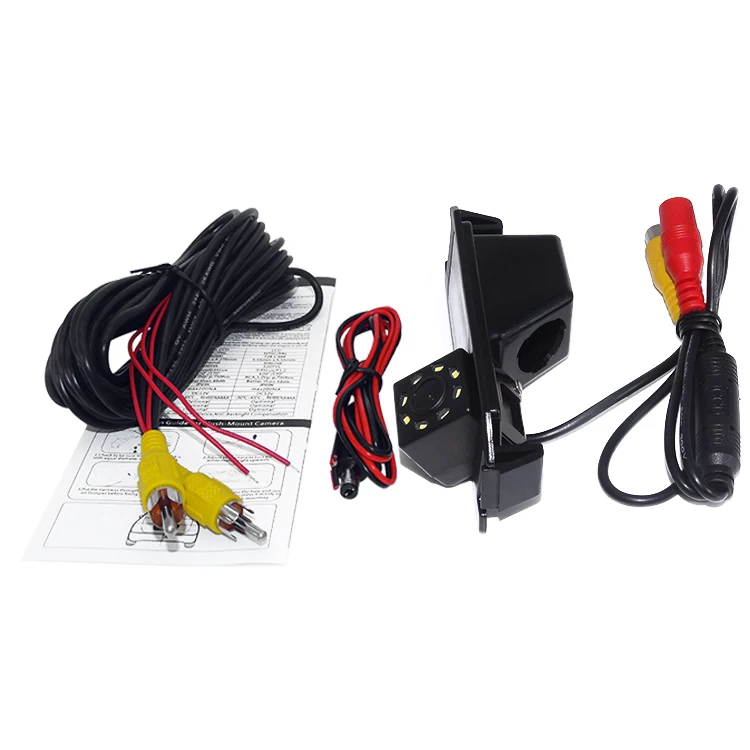 Câmera de ré Leds de Cor Câmera com 8 Ccd para Estacionamento na Câmera Automotiva Traseira Soul Kia 14 Câmera de ré automotiva, câmera com 8