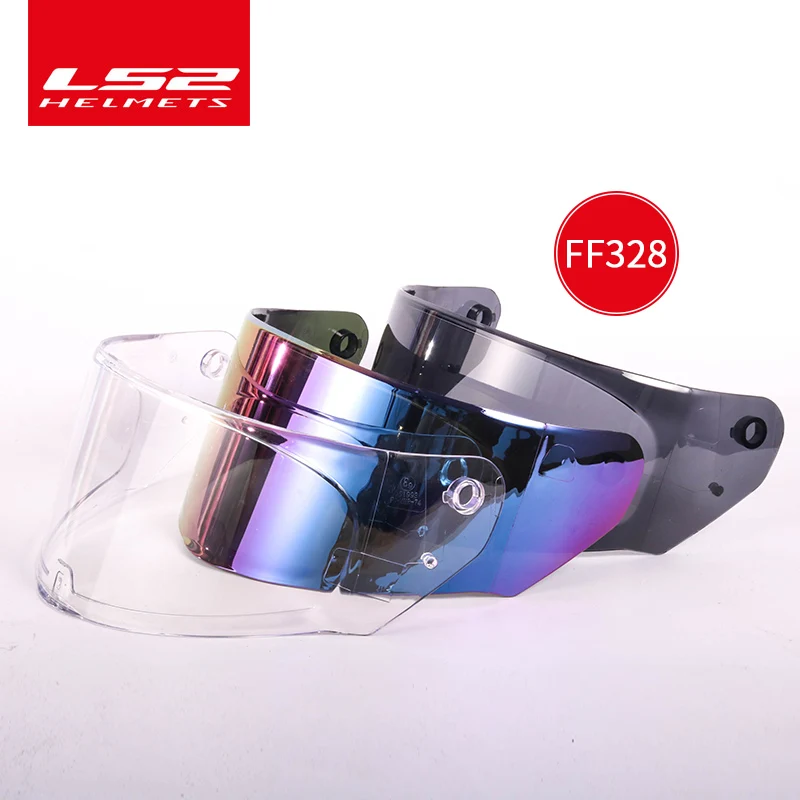 

Original LS2 FF320 MHR74 Full Face helmet visor suitable for LS2 FF320 FF328 FF353 rapid model helmet lens no pinlock hole