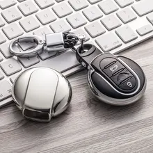 ТПУ чехол для автомобильных ключей Защитная крышка для BMW Mini Cooper F54 F55 F56 автомобильный держатель чехол Красочные аксессуары для автомобиля