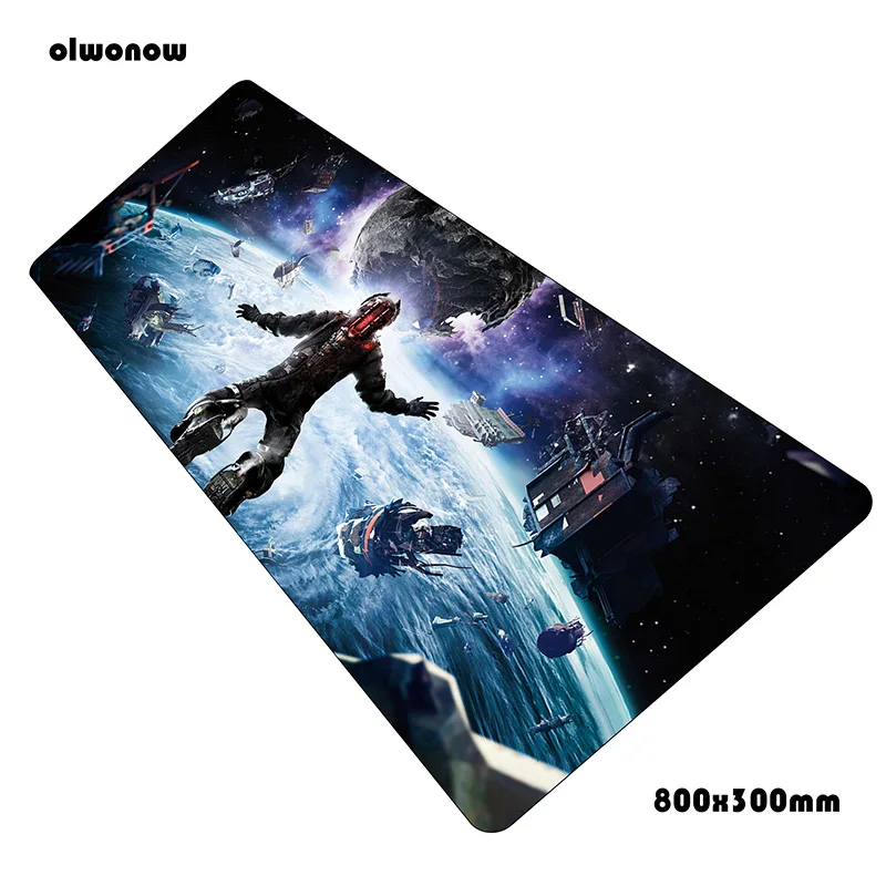 Dead space коврик для мыши 800x300x2 мм коврики S xl компьютер игровой интимные Аксессуары Рождество игровые коврики и чехлы игр pc gamer