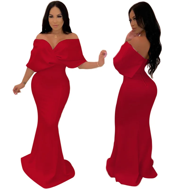 

women evening party dress vestidos vestido long dress v-neck women dress winter sexy party dresses plus size long dresses