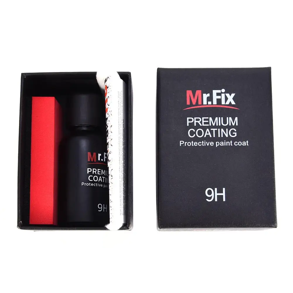  30ML / 50ML Mr. Fix Upgraded 9H Car Polish Liquid Ceramic Coat Super Hydrophobic Coating Crystal Se