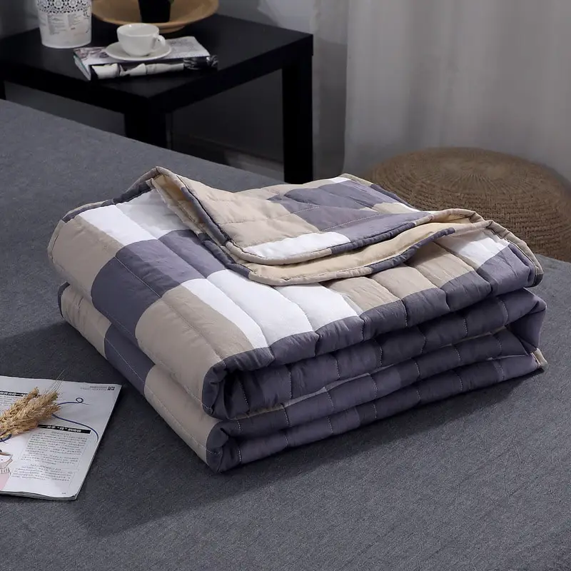 

Washable Thin Summer Quilts Cotton Blanket Home Coverlet Sofa Rug Throw Blankets Air-conditioned Room Textile Bedding Steppdecke
