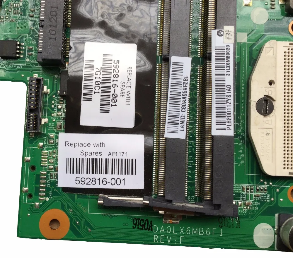 630278-001 615278-001 для hp DV6 DV6T материнская плата 592816-001 DA0LX6MB6H1 Материнская плата гарантия высокого качества