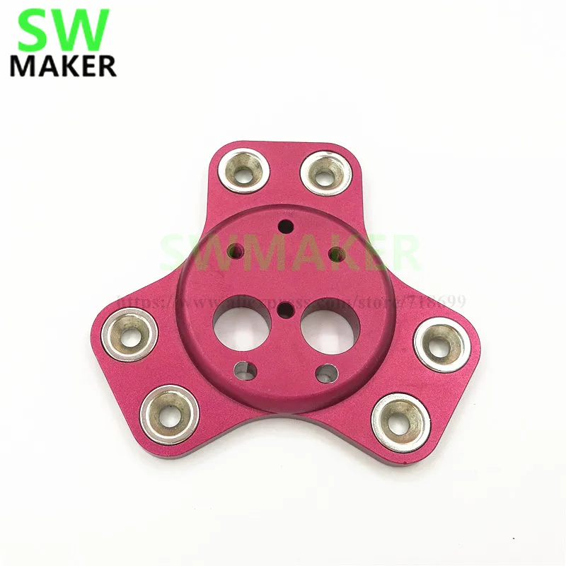 SWMAKER Reprap Delta Kossel K800 двойная версия Мини Магнитный эффектор для Chimera/Cyclops hotend diy 3D