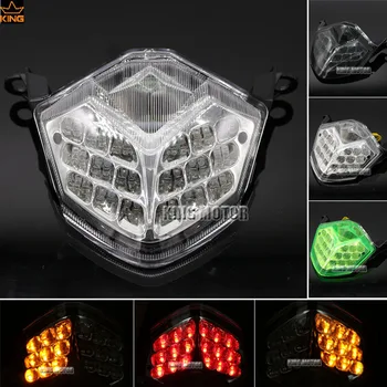 

For KAWASAKI ZX-10R 2008-2010 ZX-6R/636 Z750 Z1000 Motorcycle Accessories Integrated LED Tail Light Turn signal Clear