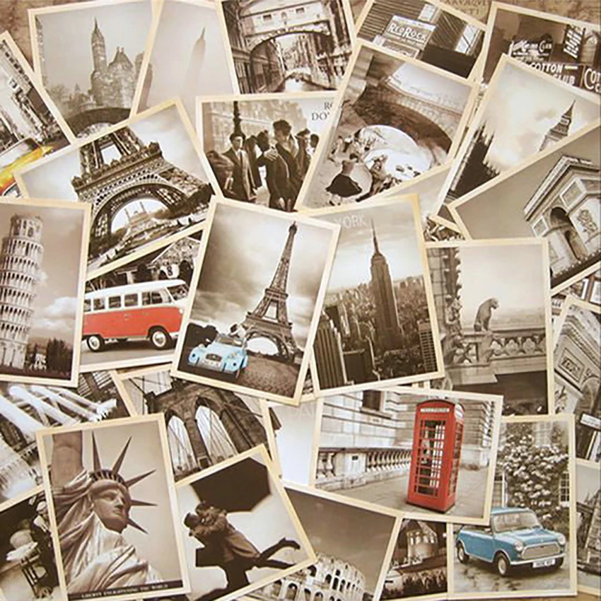 32 шт./компл. фотосессия классический кинопостер Мультяшные персонажи детства