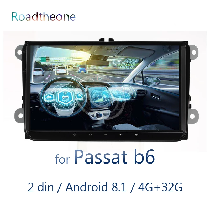 Для passat 2007 volkswagen golf 6 мультимедиа b6 Мультимедиа gps 2 din Авто Радио 2005 2010 9 дюймов
