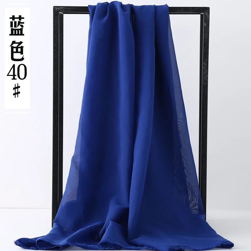 150 см* 100 см шифоновая ткань прозрачная свадебная ткань подкладки для одежды юбки вечерние украшения жоржет тюль платье материал