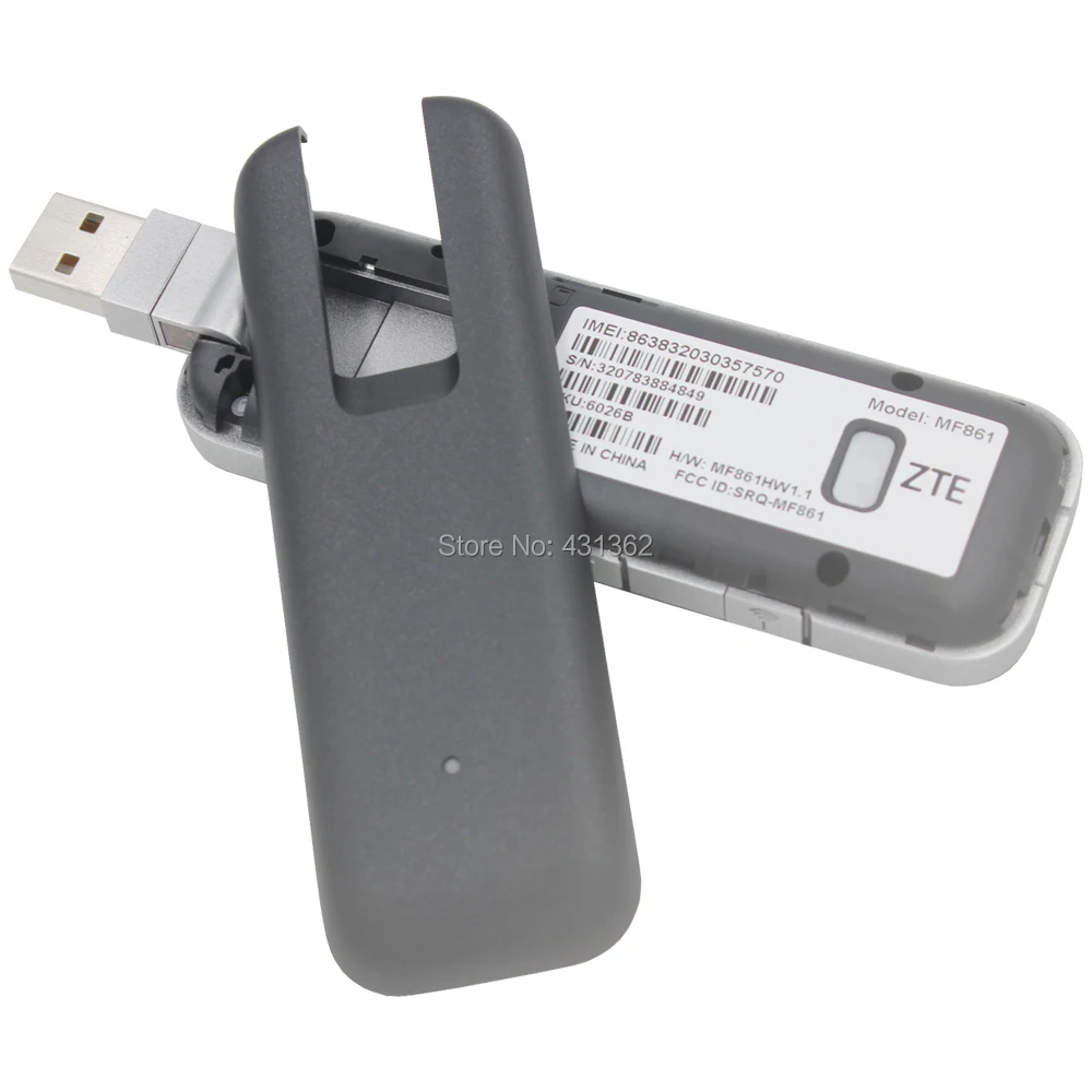 At& T zte MF861 300 Мбит/с Cat 6 LTE скорость USB модем Поддержка диапазона 2CA