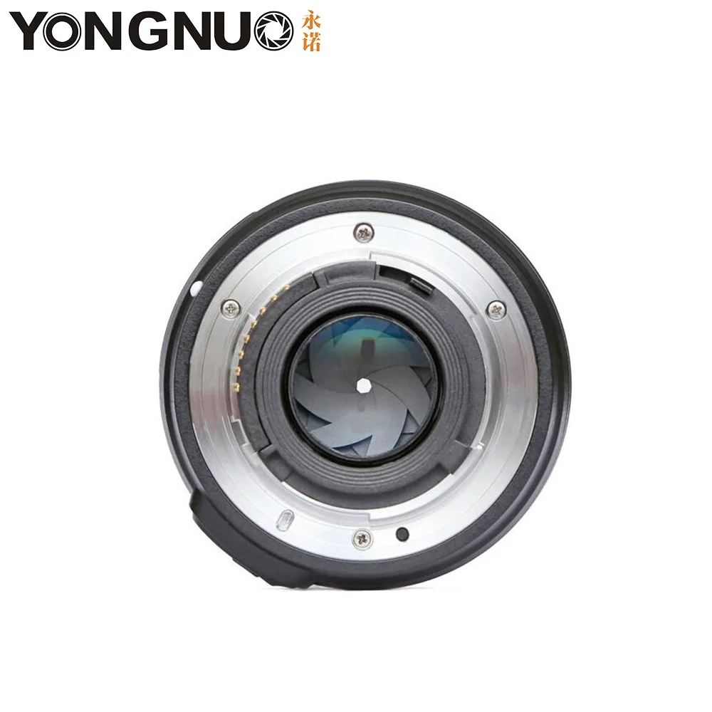 Объектив камеры YONGNUO YN50mm F1.8 MF YN 50 мм f/1,8 AF объектив YN50 апертура Автофокус для NIKON D5300 D5200 D750 D500 DSLR камера s