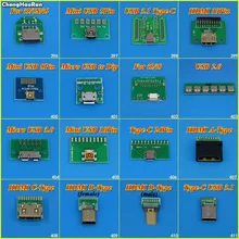 ChengHaoRan Mini Micro USB to DIP Adapter PCB Test Board USB 2.0 3.0 3.1/Type-C/HDMI Female Connector Socket For iPhone 5 5S 6 цена ChengHaoRan Mini Micro USB to DIP Adapter PCB Test Board USB 2.0 3.0 3.1/Type-C/HDMI Female Connector Socket For iPhone 5 5S 6 цены онлайн