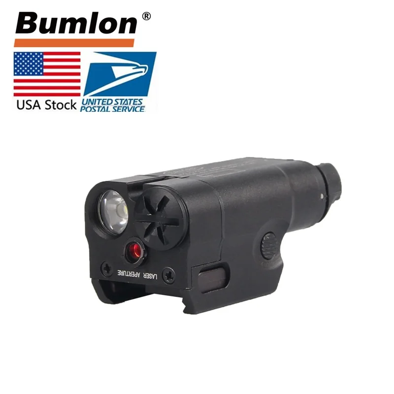 

Tactical Hunting Airsoft High Lumen XC2 Flashlight Pistol MINI Light with Red Dot Military Airsoft Hunting Flashlight RL8-0013