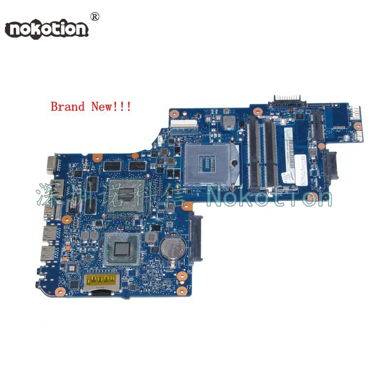NOKOTION абсолютно новая H000052570 материнская плата для ноутбука Toshiba Satellite C850 L850 HM76 DDR3