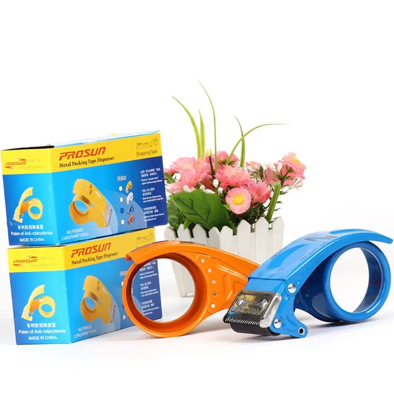 1Pc Tape Cutter Dispenser Manual Sealing Device Baler Carton Sealer Width 48mm/1.89in Packager Cutting Machine Easy To Operate