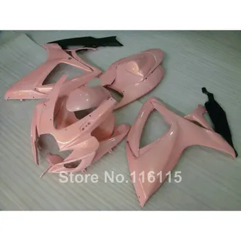 

Injection mold fairing kit for SUZUKI GSXR 600 750 K6 K7 2006 2007 pink black GSX-R600 GSX-R750 06 07 fairings V895