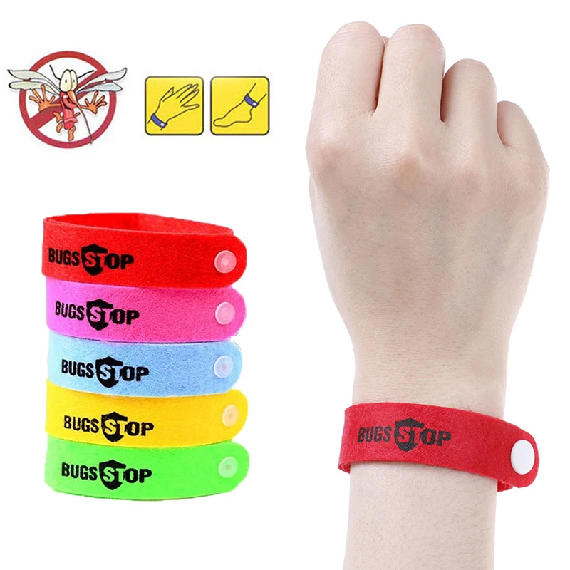 

10Pcs Anti Mosquito Mozzie Insect Bugs Repellent Repeller Wrist Bands Camping Equipment Outdoor Tools Wrist Bands Bracelet