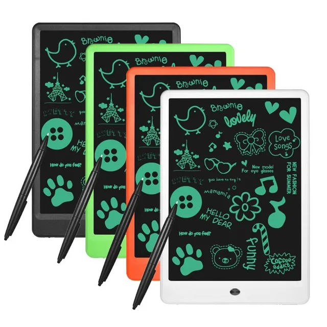 Cheap 10 inch LCD Writing Tablet Children Graffiti Writing Board Drawing Message Board Screen Handwriting Pad Paperless Writing Tool