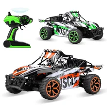 Горячая Радиоуправляемый грузовик багги 1:18 масштаб 4 колеса привод 4WD Электрический ударопрочный высокоскоростной внедорожный Радиоуправляемый автомобиль