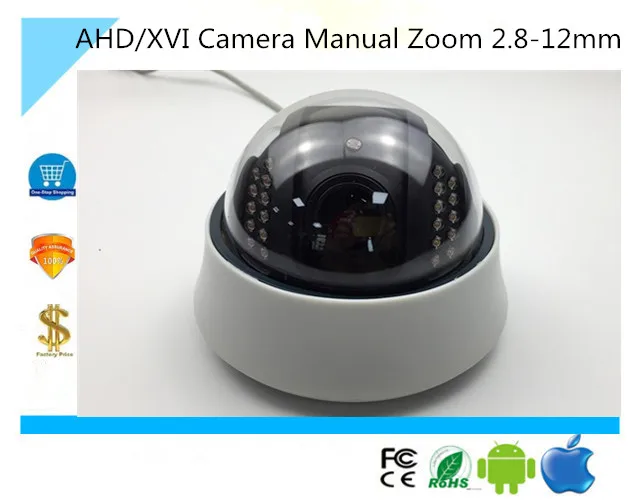 bilder für Luckertech AHD/XVI Kamera Manueller Zoom 2,8-12mm 4X720 P 1080N NightVision IRC Infrarot CCTV sicherheits Survillance bilder für Luckertech AHD/XVI Kamera Manueller Zoom 2,8-12mm 4X720 P 1080N NightVision IRC Infrarot CCTV sicherheits Survillance