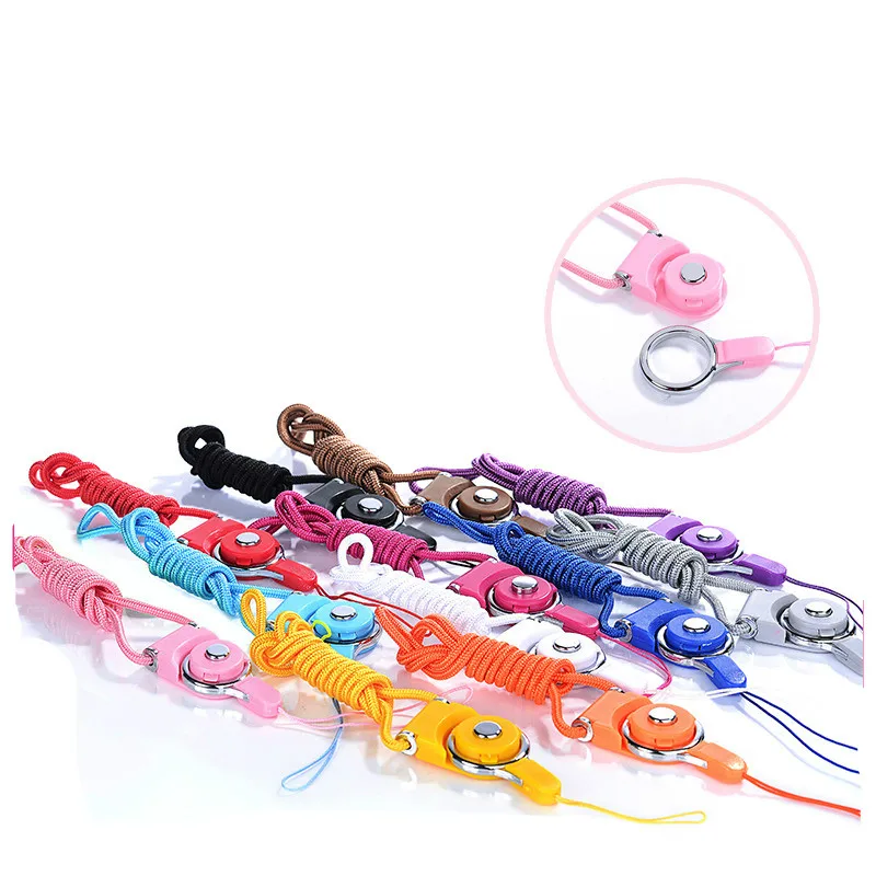 

Universal Detachable Neck Strap Lanyard For Mobile Phone Cameras Devices With Lanyard Hole Mix Color Neck Straps Nylon Weave