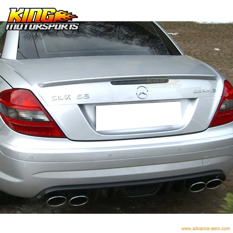 Для 2005-2010 Benz SLK-Class R171 трансформер AMG Неокрашенный спойлер багажника