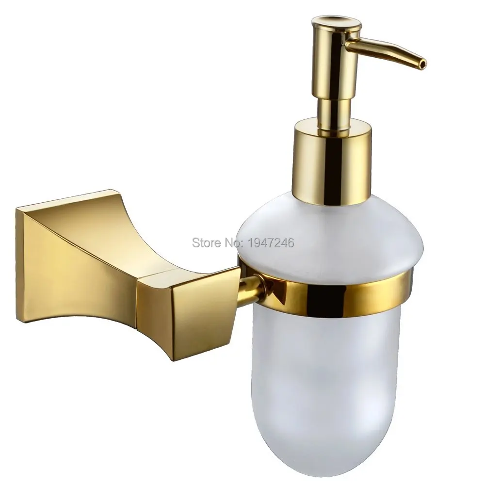 Factory Direct 100 Solid Brass Gold Liquid Soap Dispenser Hand Soap