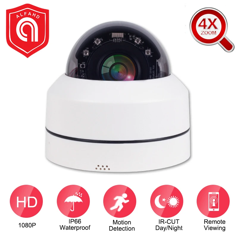 

Outdoor Speed Dome Optical Zoom Wireless Mini IP WiFi Camera HD 1080P PTZ Home Security CCTV Camera Pan Tilt