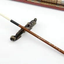 S Лучший известный бренд "Три кроликов" китайская живопись Экстра длинная щетка курсивная японская каллиграфия Bingjiyugu