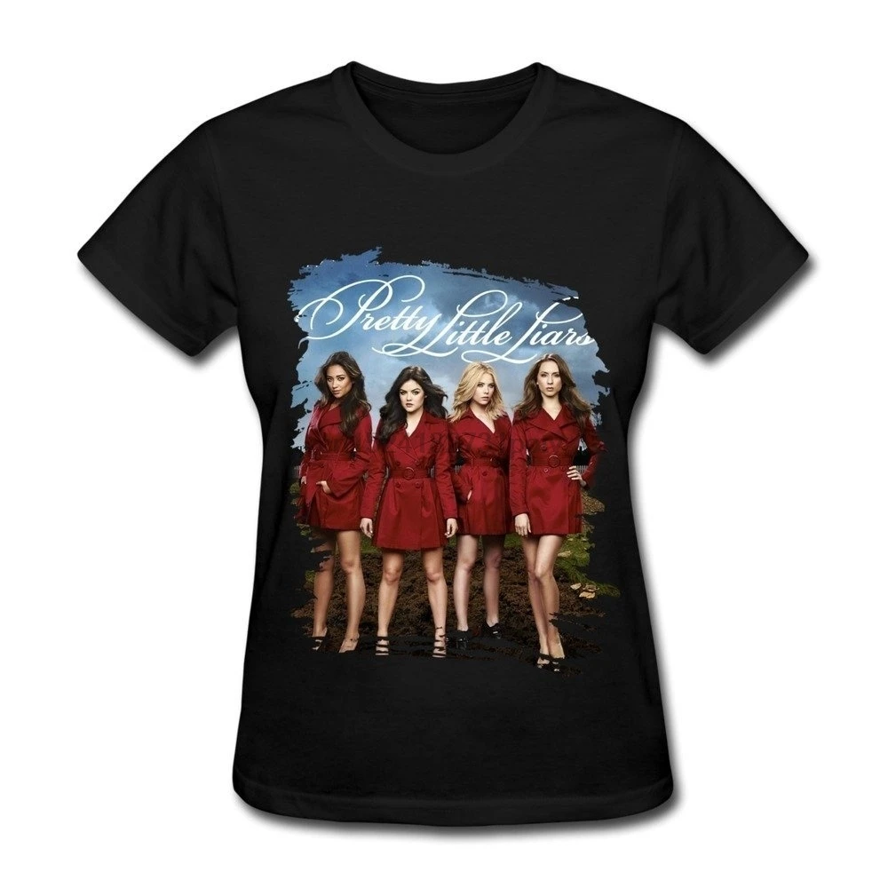 

Women's YX Mystery Tv Series Pretty Little Liars Poster T Shirt