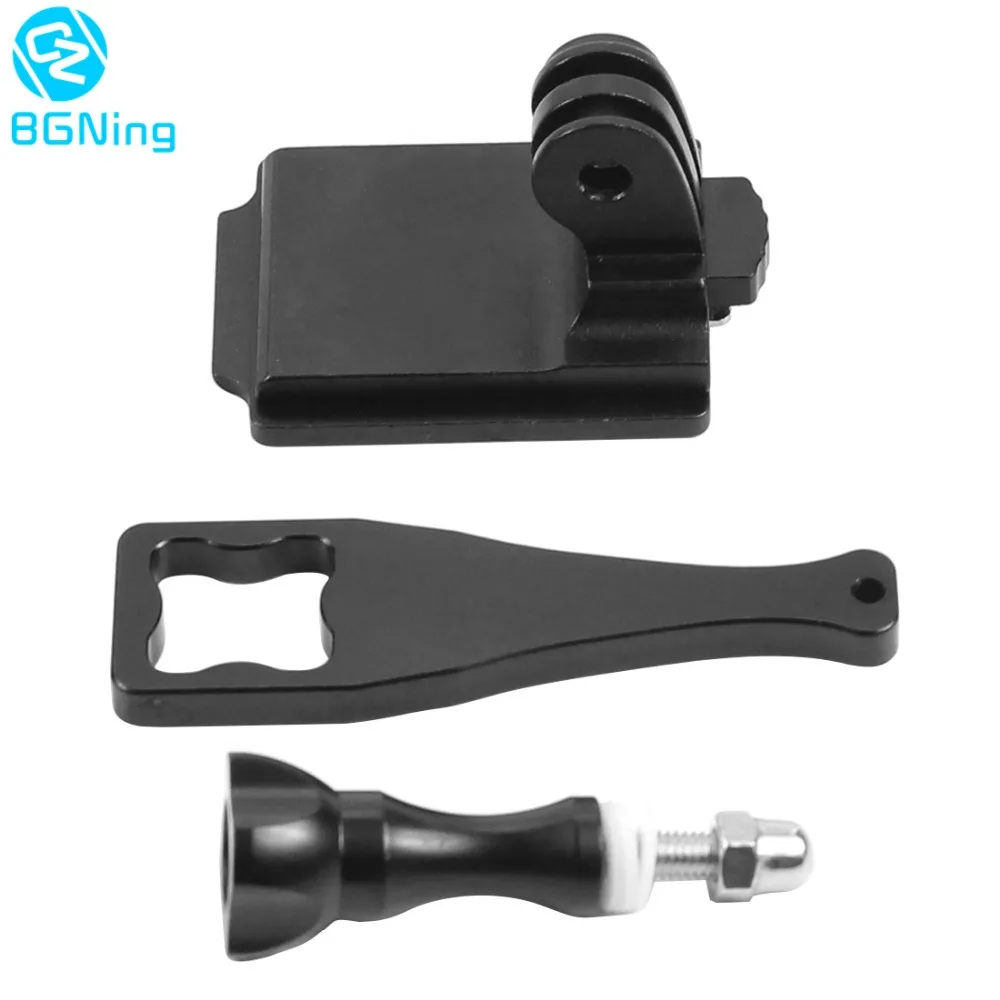

Aluminum Helmet Fixed Mount Adapter with Long Screw Wrech for Hero 7 6 2 3+ 4 5 Session YI Sjcam Action Camera Base Mount Holder