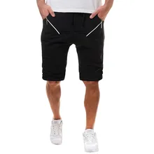 Feitong мужские на молнии карман стиль хлопок мульти-комбинезоны с карманами шорты модные брючные комбинезоны брюки повседневные