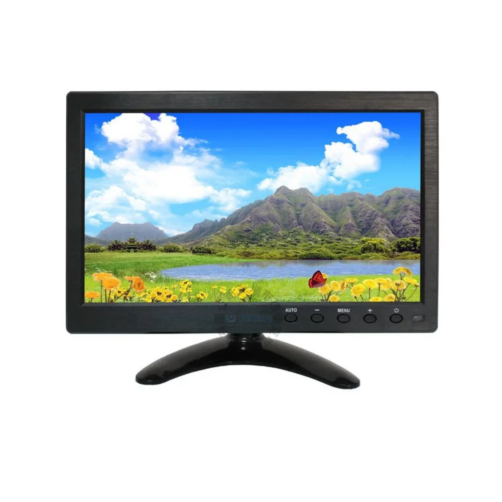 Wearson 10.1 inch LCD Monitor Screen Display 169 1366768 with VGAHDMIBNCAV Function For PC & DVD & CCTV System etc (4)