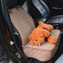 Pet Интимные аксессуары мягкий выстегивая замшевые Нескользящие собака автомобиль спереди сиденья переднего сиденья Коврики Подушки протектор